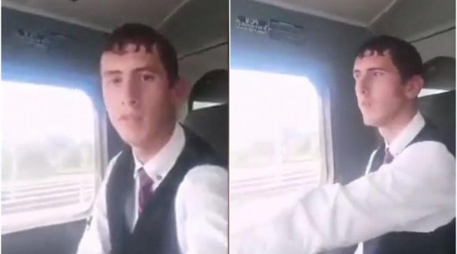 motiv halucinant tanar 18 ani plecat plimbare locomotiva