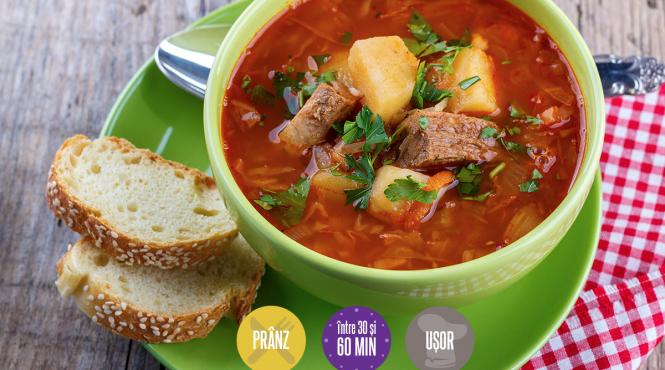 mama acasa ciorba taraneasca porc reteta bors corcoduse