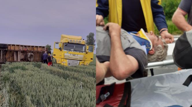 accident dj 201 b rasi salcioara judetul ialomita