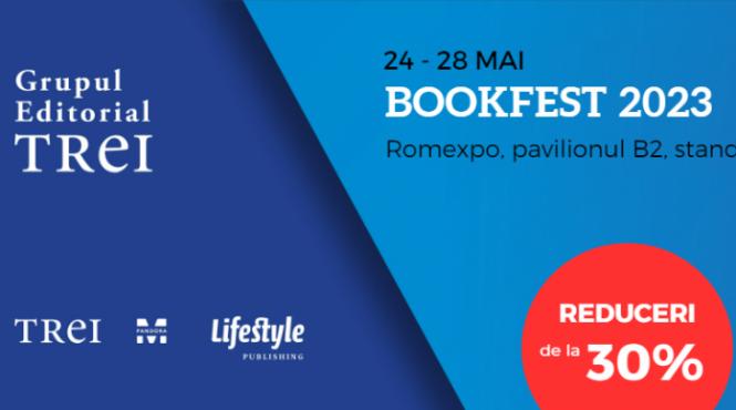 grupul editorial trei salonul international carte bookfest 2023