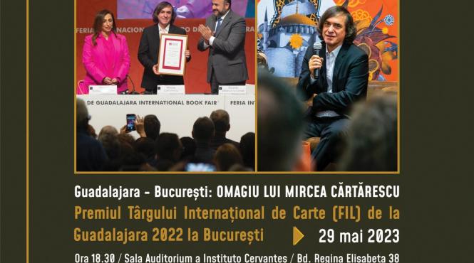 mircea cartarescu institutul cervantes bucuresti