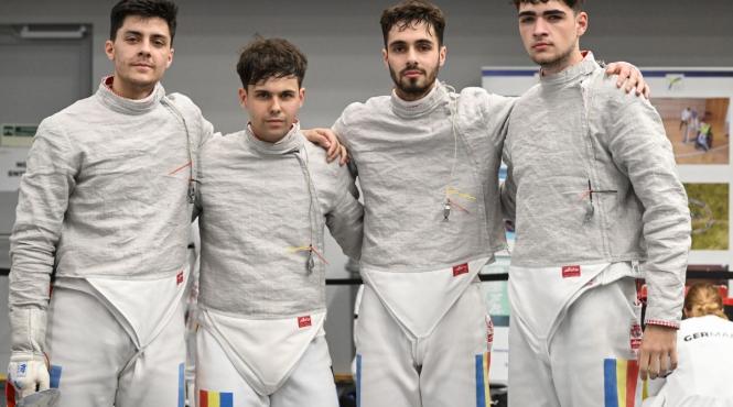 scrima medalie argint