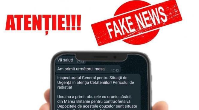 contaminare radioactiva fake news igsu