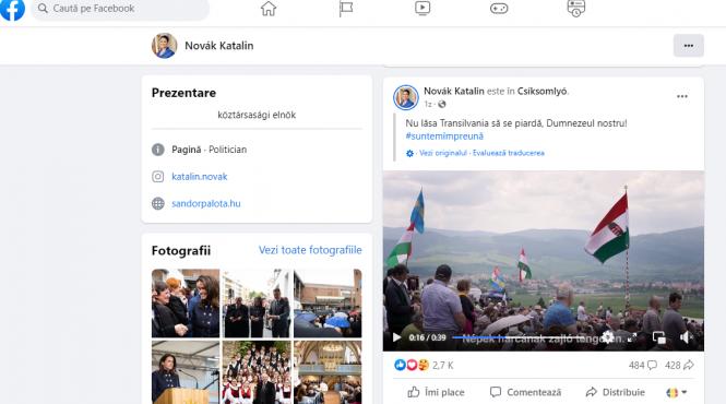 katalin novak ura imn secuiesc stat roman