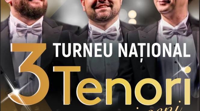 turneul national trei tenori la sala radio din bucuresti pe 26 iunie