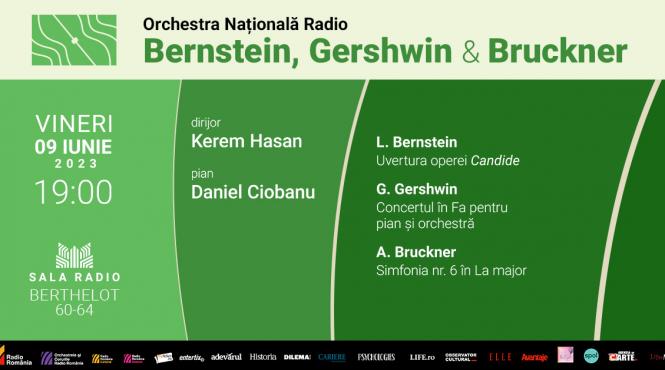 gershwin si bernstein seara americana la sala radio