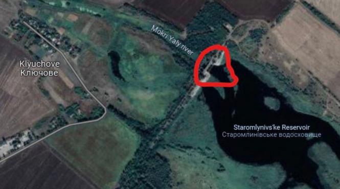 rusia a detonat un baraj de pe raul mokri yaly