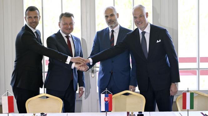 grup visegrad protejeaza slovacia avioane vanatoare