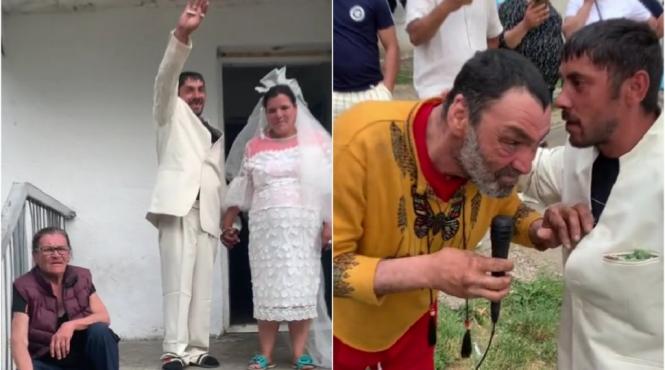 nunta inedita vaslui manele fata blocului mirii slapi