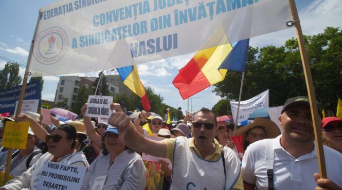 partide opozitie conflict sindical petitie societate civila