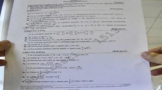 subiectele matematica bacalaureat 2023