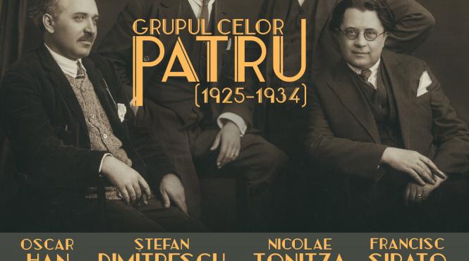 expozitia grupul celor patru 1925 1934 oscar han stefan dimitrescu nicolae tonitza si francisc sirato