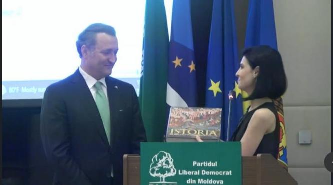 lavinia sandru congresul extraordinar partidul liberal democrat moldova