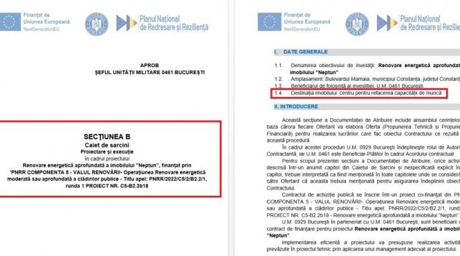 sri unitati militare bani pnrr panouri fotovoltaice