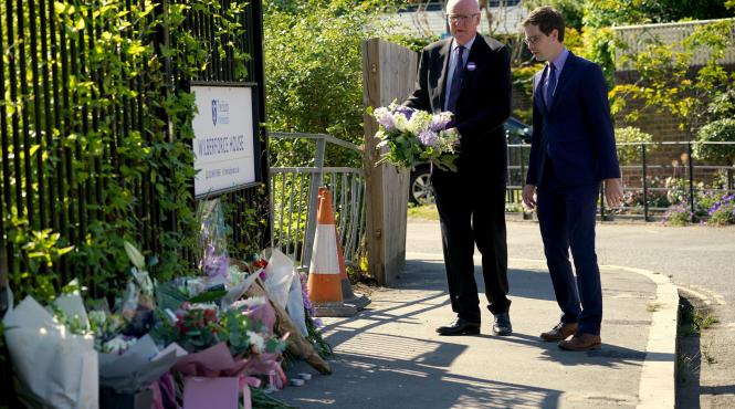 fetite moarte accident masina scoala londra