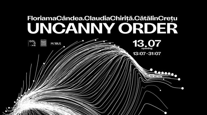 uncanny order despre concepte si aplicatii ale teoriei haosului la punctul de intalnire al artei cu stiinta instalatia poate fi vazuta intre 14 si 31 iulie la galeria mobius din bucuresti
