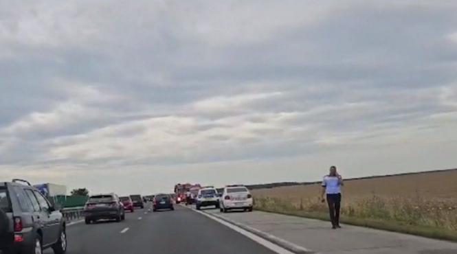 accidente pe autostrada soarelui