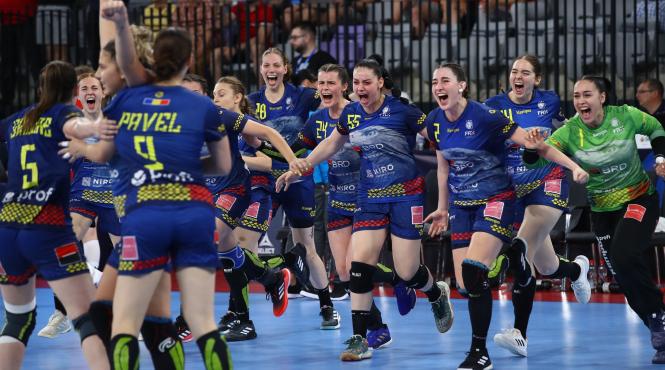 romania bronz europeanul under 19 handbal feminin