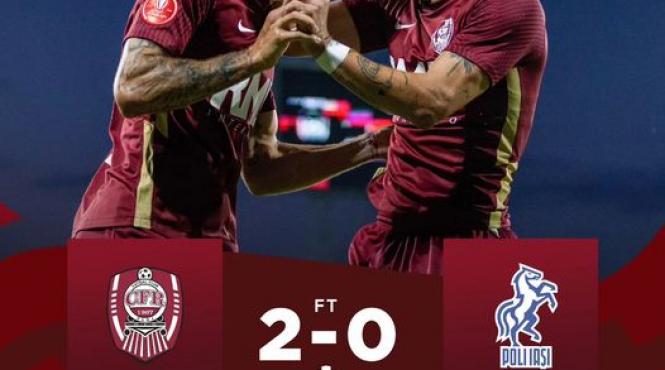 victorie cfr cluj politehnica iasi