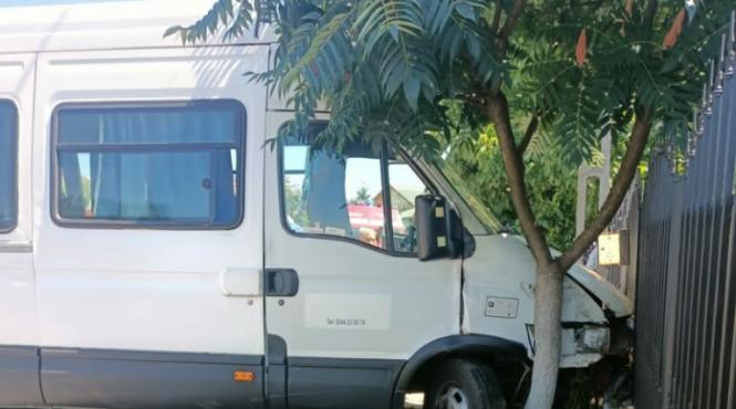 microbuz accident pasager