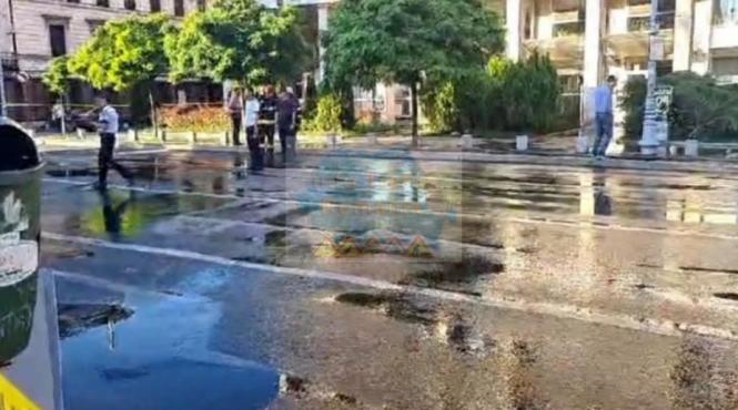 trafic reluat calea victoriei surpare