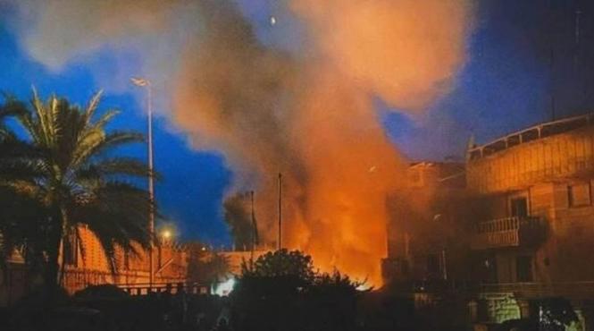 ambasada suediei atacata bagdad