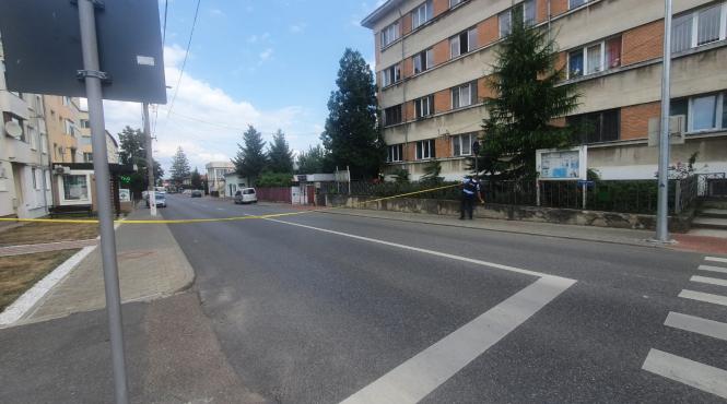 proiectil masina politie