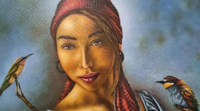 artisti care picteaza cu gura si piciorul