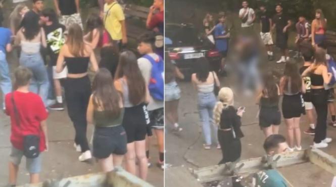 fete batut crunt pumni picioare resita