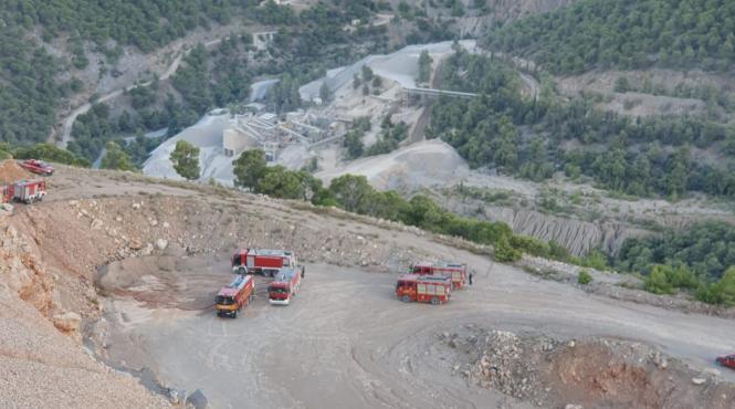 incendiu pompieri rodos