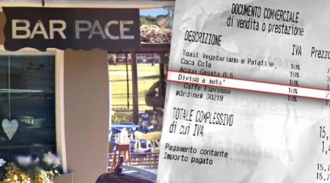 cafenea din italia virala dupa ce a taxat un client cu 2 euro pentru a taia un sandvis in doua munca trebuie platita