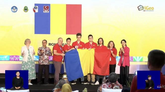 romania locul 1 olimpiada internationala geografie