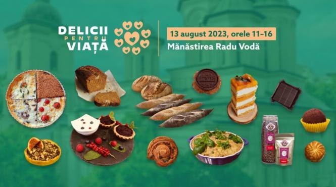 sustine viata la targul caritabil delicii pentru viata