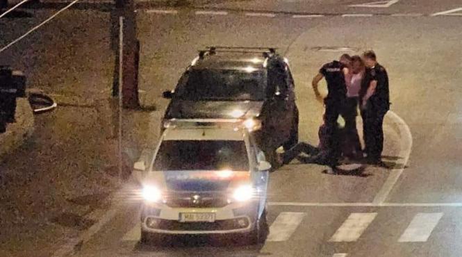 sofer beat accident urmarire politisti cluj
