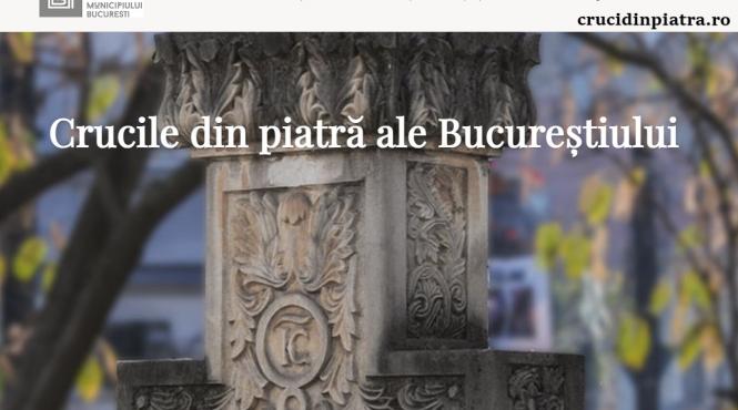descoperiti istoria crucilor din piatra ale bucurestiului pe noul site dedicat