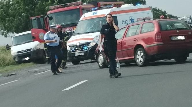 accident sofer drogat