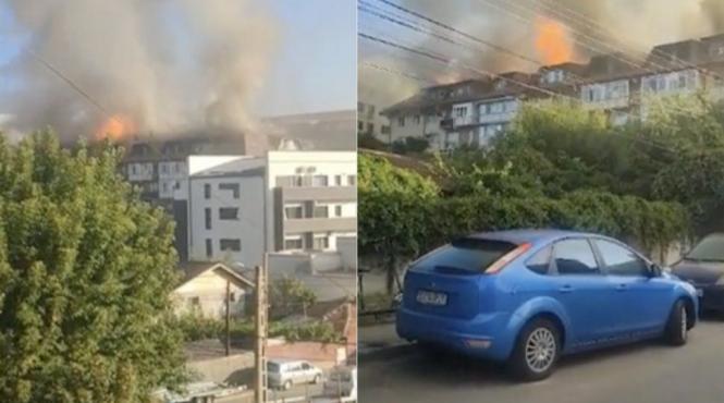 incendiu craiovita noua pompier agresat