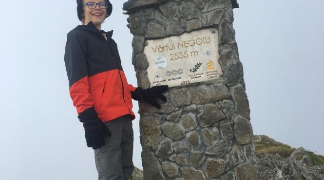 muntii fagaras negoiu romania