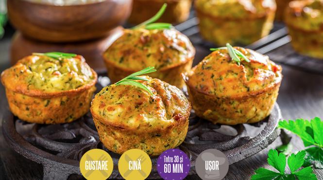 briose dovlecei sanatae farfurie reteta