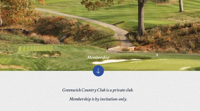 greenwich country club membru cotizatia anuala servicii