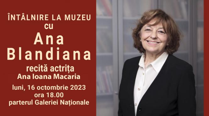 intalnire la muzeu cu ana blandiana