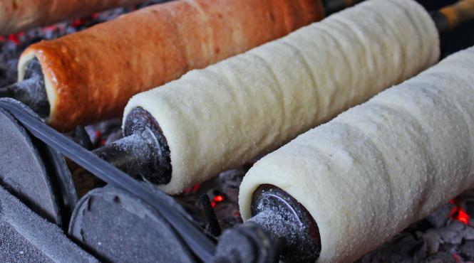 kurtoskalacs colac secuiesc aluat dulce nuca