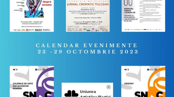 expozitii si evenimente din lumea artelor vizuale