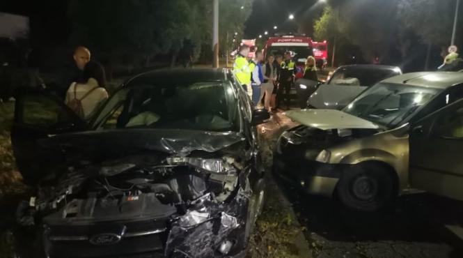 accident grav arad patru victime trei autoturisme
