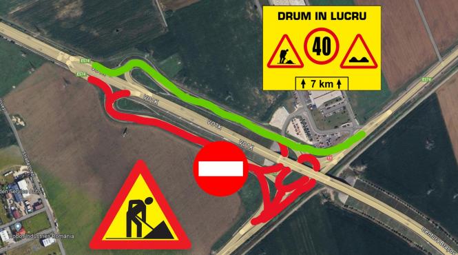 trafic inchis centura brasov luni dimineata rute ocolitoare