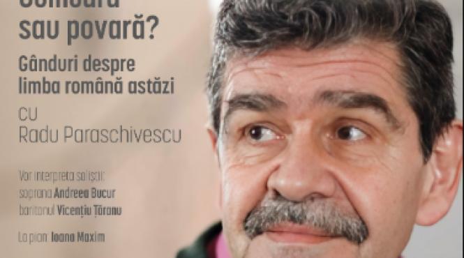 scriitorul radu paraschivescu invitat la scena gandirii de la opera nationala bucuresti