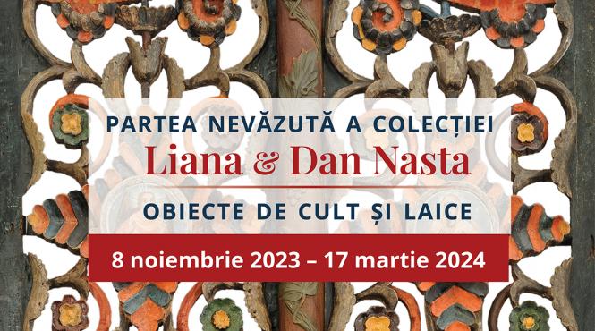 expozitia partea nevazuta a colectiei liana si dan nasta obiecte de cult si laice