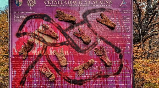 cetatea capalna vandalizata ancheta braconaj arheologic