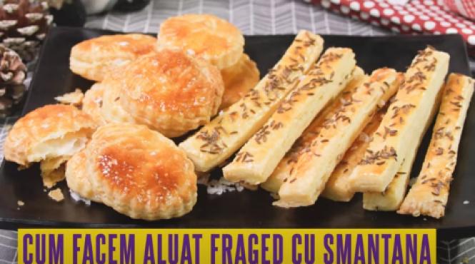 aluat fraged smantana rapid cornulete saratele