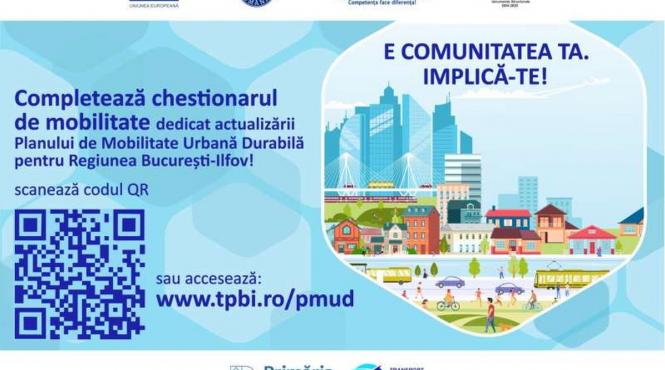 bucuresteni chestionar plan mobilitate urbana durabila
